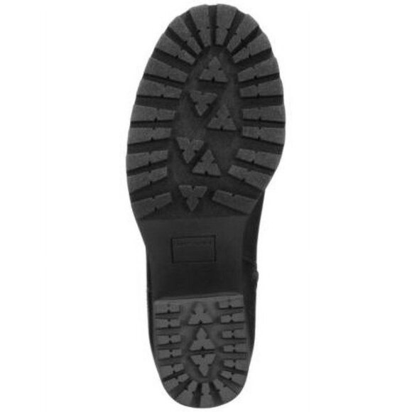 Sun Stone Womens Black Round Toe Block Heel Zip-up Booties - Picture 4 of 4